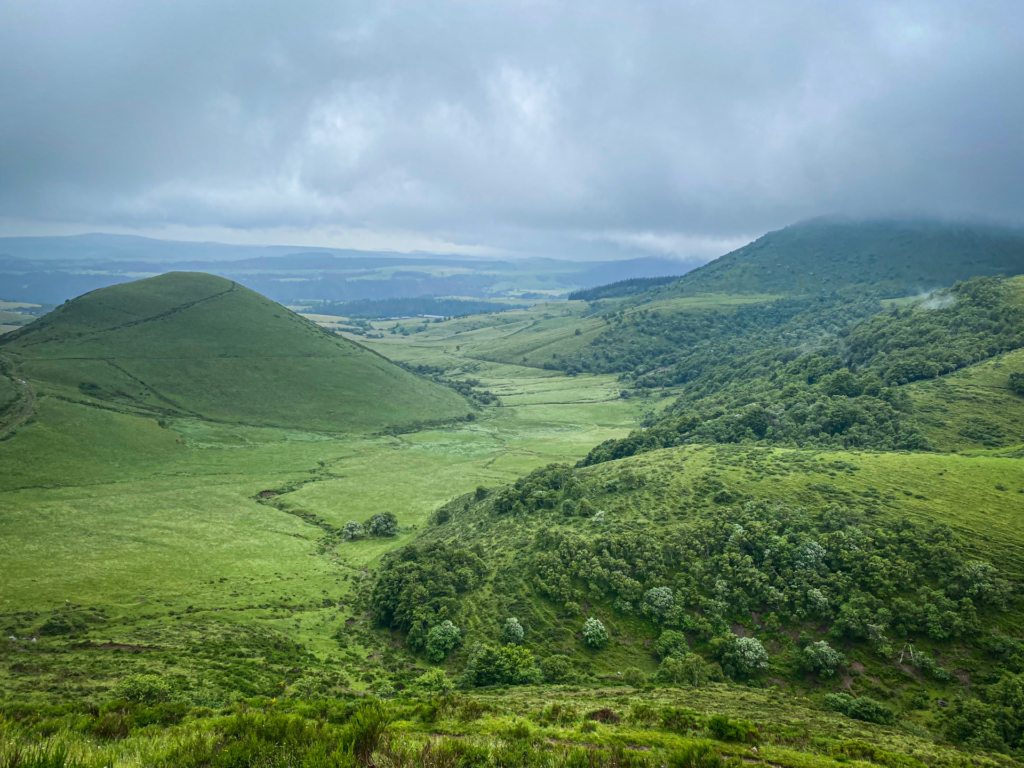 camping pour randonneurs en auvergne