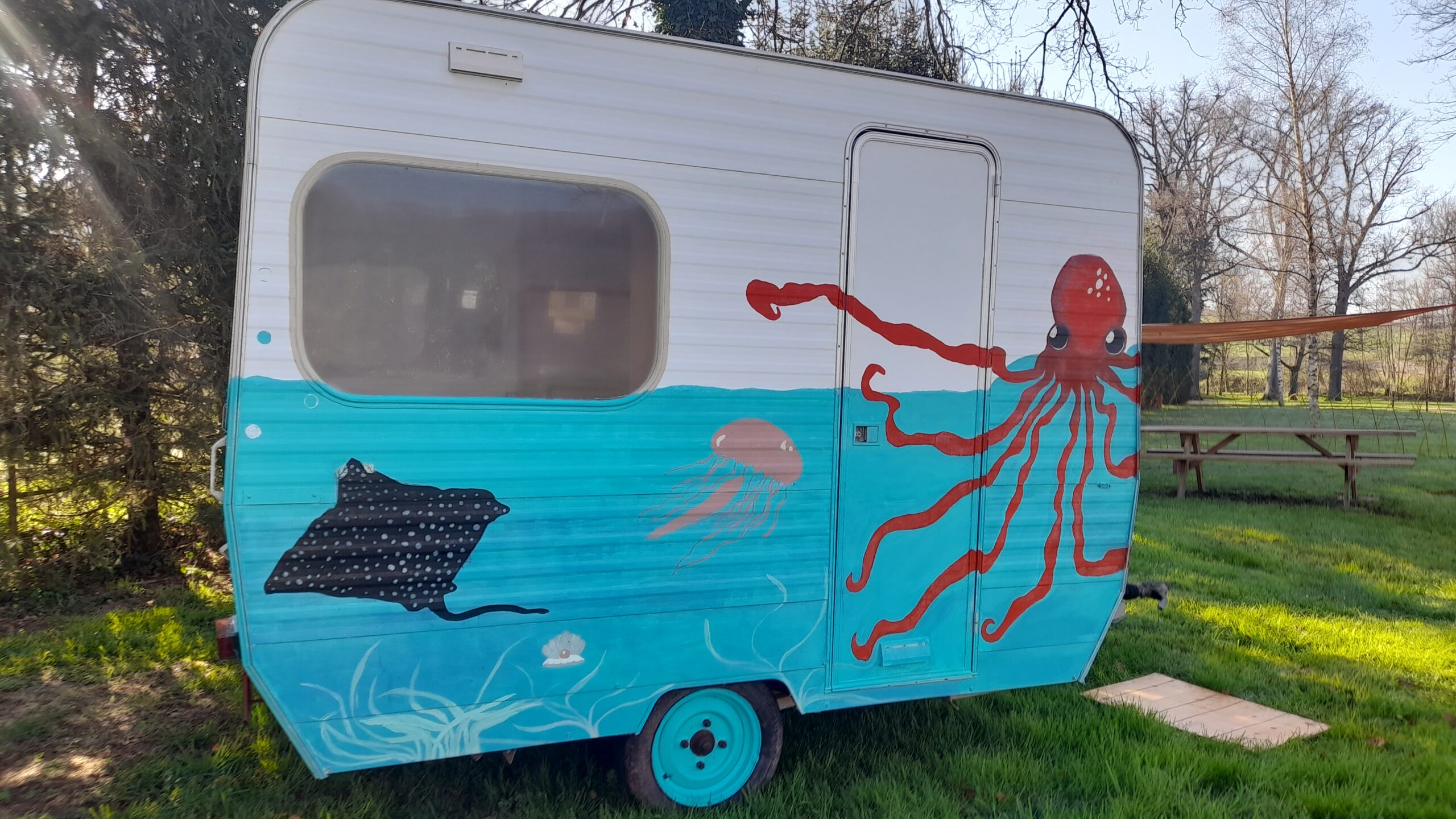 Caravane Vintage 2 places Mer - CARANOV - Paul Kingler