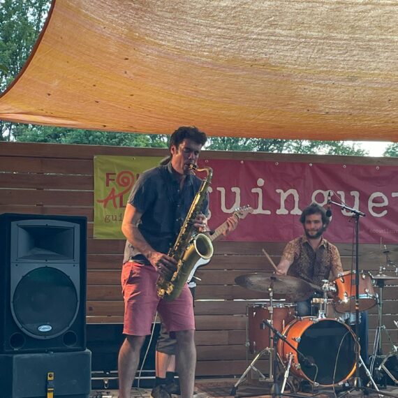 concert tous les jeudis d'été à la guinguette Sauxillanges